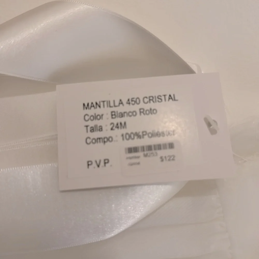 NWT Artesonia Infantil Baptism Dress Size 24 Months - Picture 3 of 12